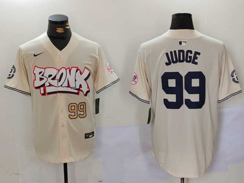 Men's New York Yankees #99 Aaron Judge Cream Limited Stitched Baseball Jerseys,We sell and wholesale Men's New York Yankees #99 Aaron Judge Cream Limited Stitched Baseball Jerseys on line form chian!